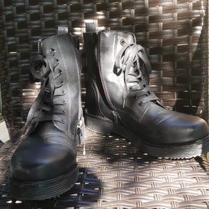 Wild Fable Zip Up Combat Boots Size 9